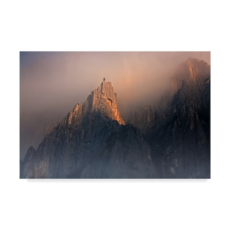 Trademark Fine Art Veselin Malinov 'Near God' Canvas Art, 12x19 1X05022-C1219GG